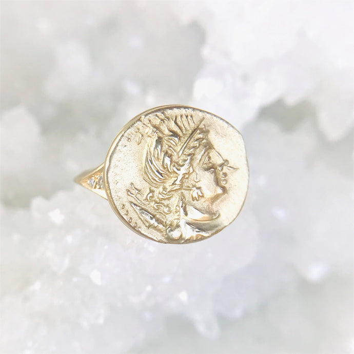 Goddess of Self Value Artifact Ring