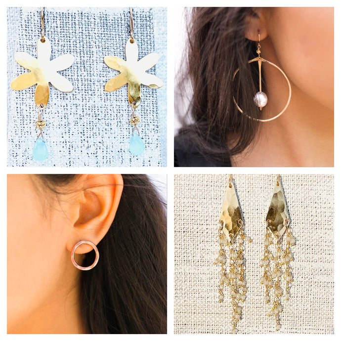 Two’s company! Buy one get one pair of earrings 30% off!