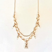 Load image into Gallery viewer, Spike Chain Necklace
