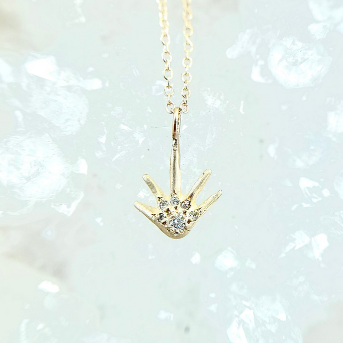 Delicate Sunburst Necklace