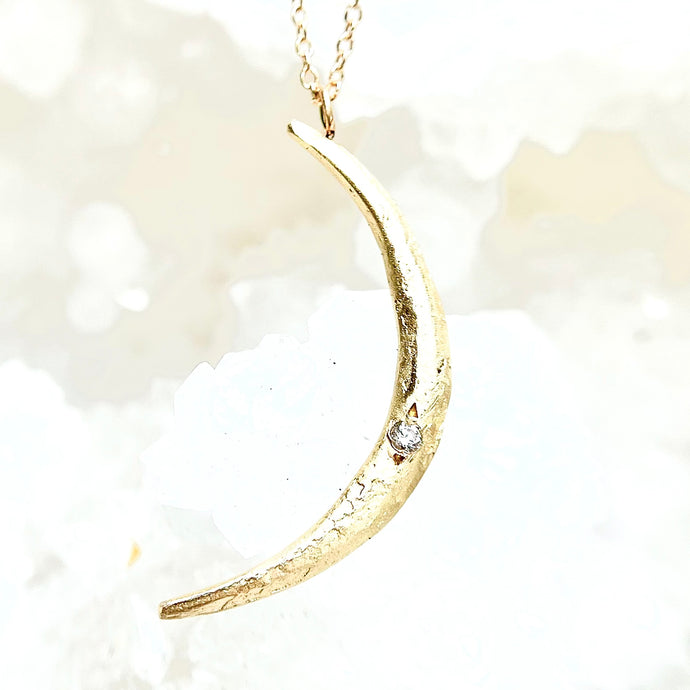 Large Moon with Diamond