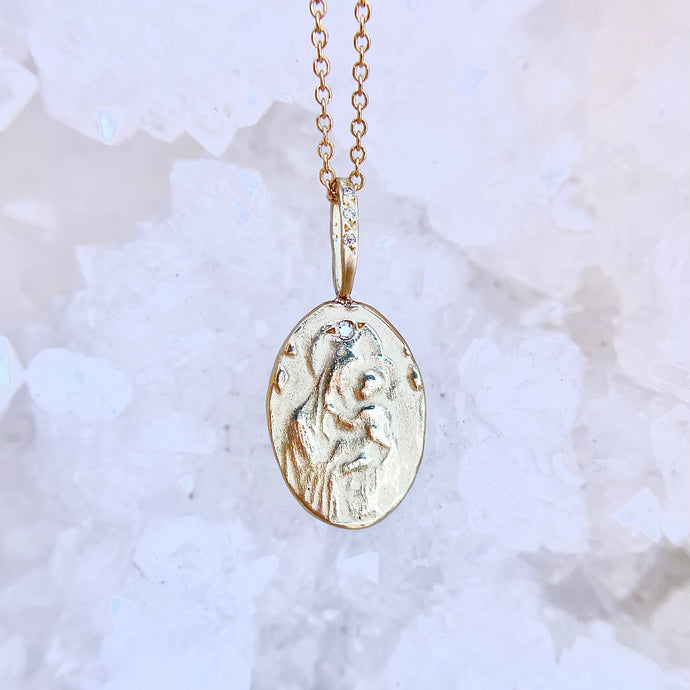 Authentic Security (Mary & Christ) Necklace