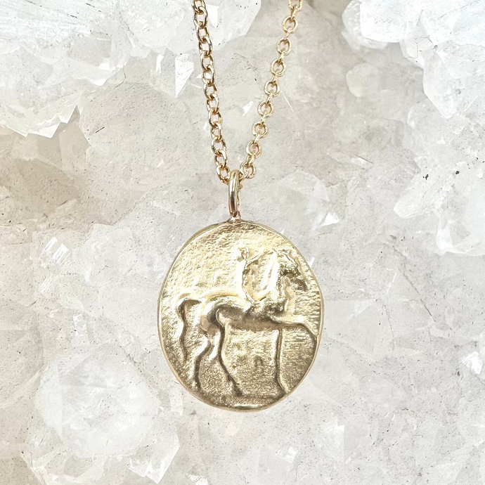 Small The Horse A Beautiful Bond Delicate Necklace