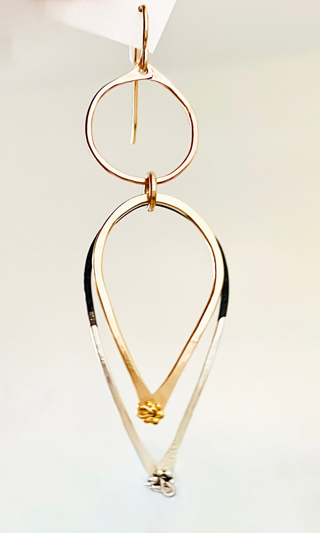 Circle and Double Teardrop with Oxidization
