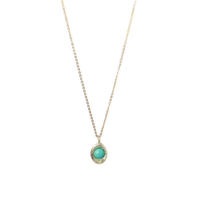 Turquoise Round Necklace