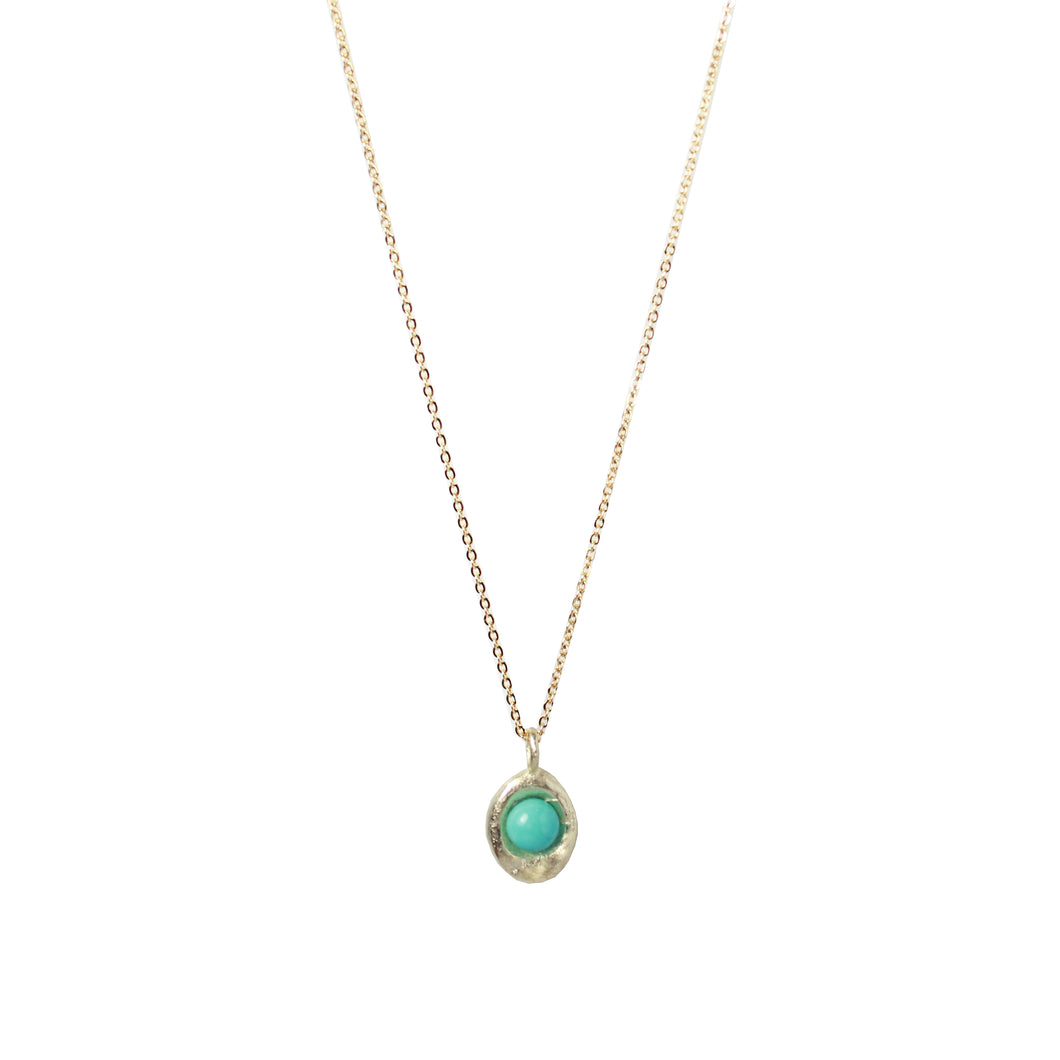 Turquoise Round Necklace