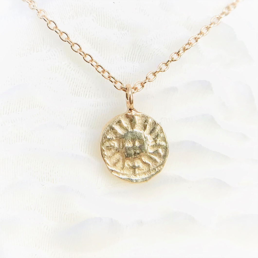 Small Sunrise Artifact Necklace