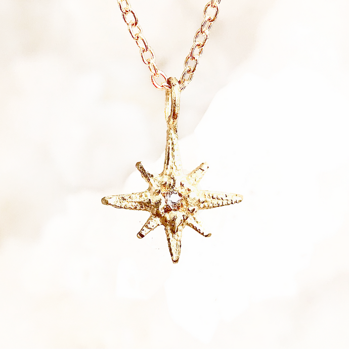Tiny Gratitude Star Necklace