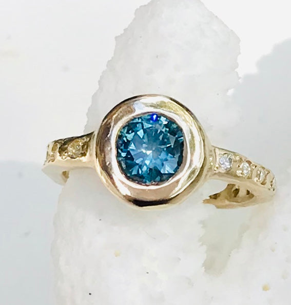 Montana Sapphire Single Stone Ring
