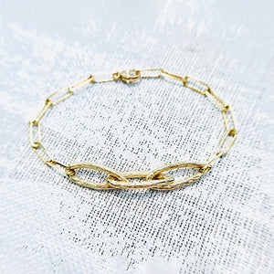 3-pointed Paperclip Bracelet