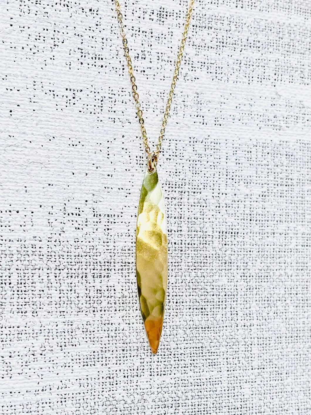 Willow Leaf Necklace