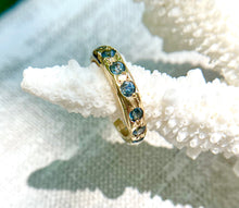 Load image into Gallery viewer, 11 Stone Montana Sapphire Band