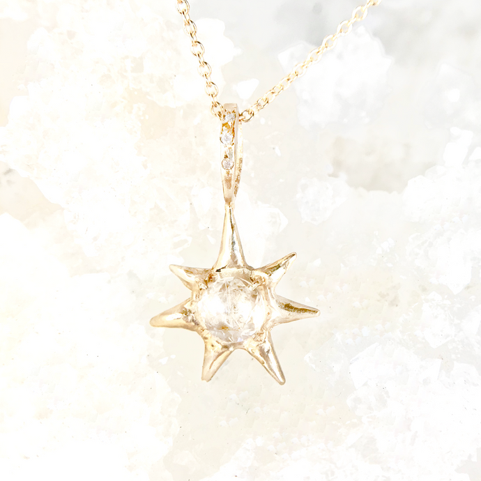 Gratitude Star with White Sapphire