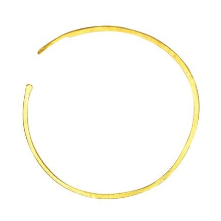 Large Gold Classic Hoops