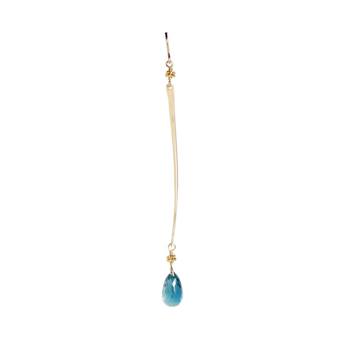 London Blue Topaz Drop Earrings